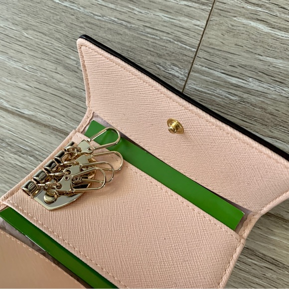 NWT Kate Spade Multi-Keyring Wallet in Blush Pink - Picture 4 of 4